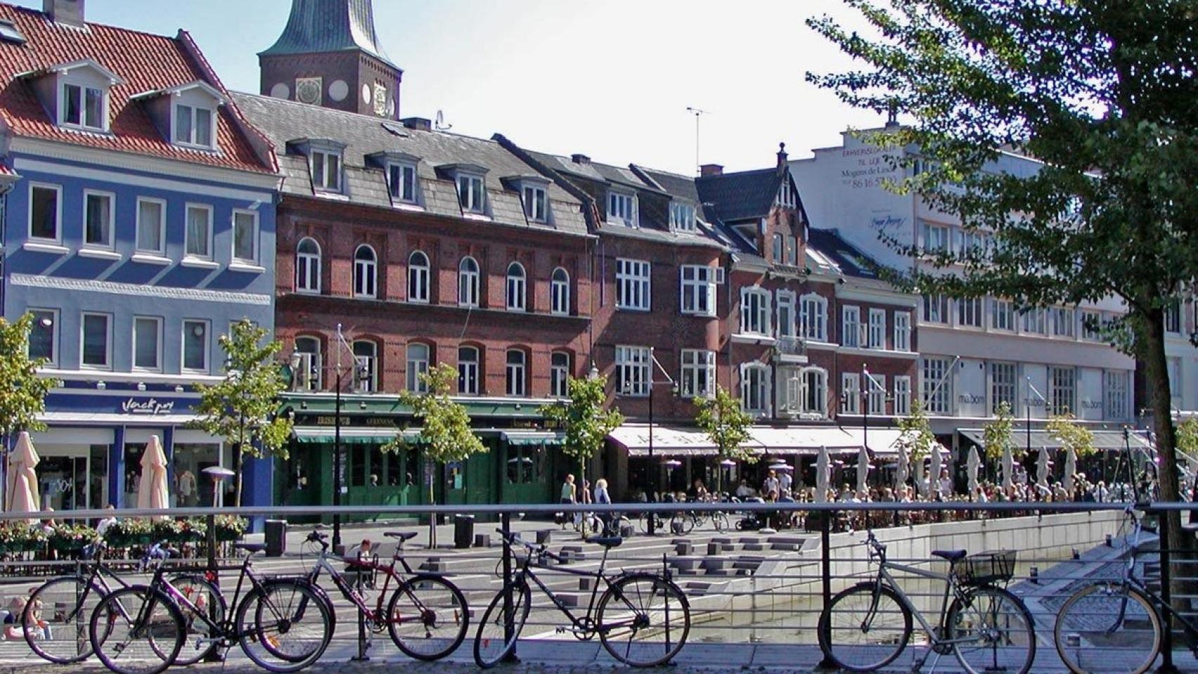Imagen de archivo de Aarhus, en Dinamarca.