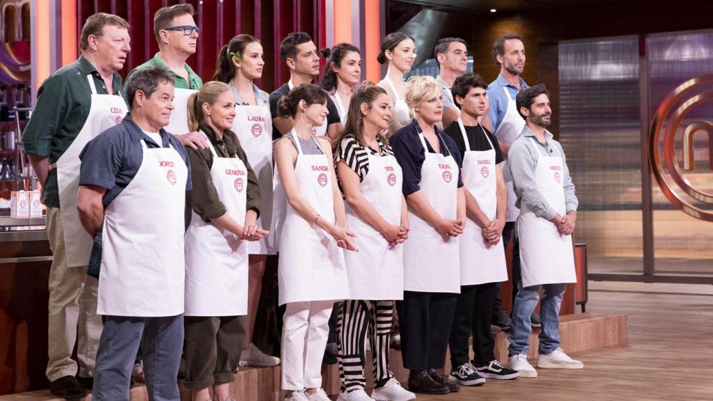 Los aspirantes a 'MasterChef Celebrity'.