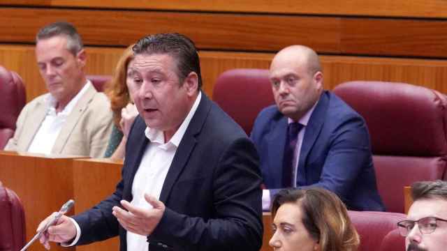 Intervención del portavoz de UPL Luis Mariano Santos en el pleno de las Cortes de Castilla y León