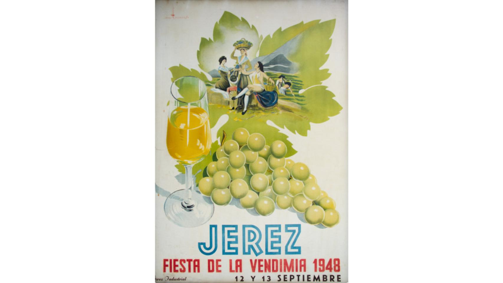 Los singulares carteles que beben de la nostagia y celebran las Fiestas de la Vendimia de Jerez