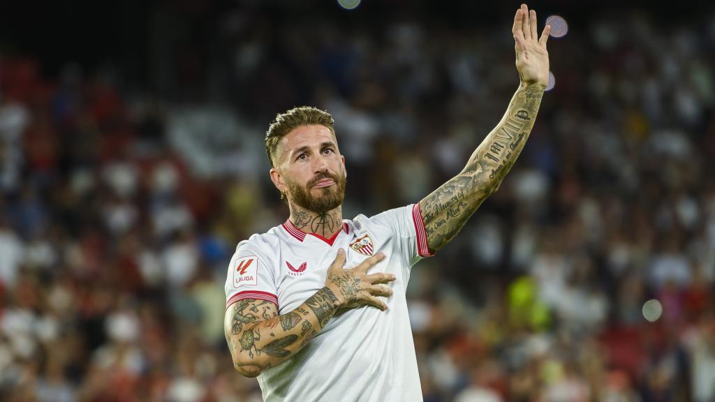 Sergio Ramos, presentado como jugador del Sevilla