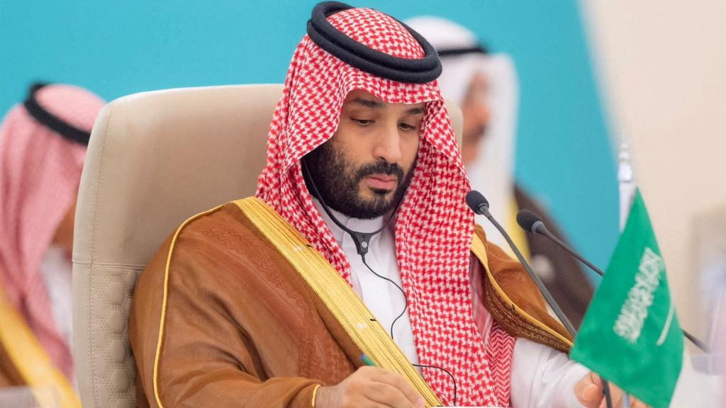 Mohamed bin Salman, príncipe heredero de Arabia Saudí.