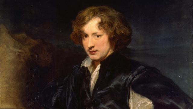 Autorretrato de Anton van Dyck, 1622-1623. Museo del Hermitage, San Petersburgo.