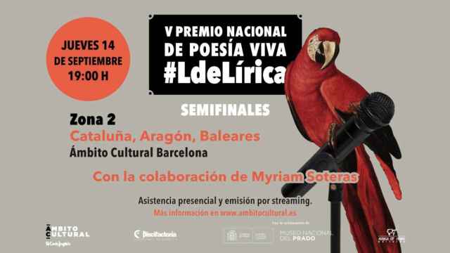 Santander y Barcelona acogen las semifinales del V Premio Nacional de Poesía Viva #LdeLírica de Ámbito Cultural
