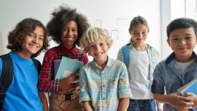 Niños en el colegio