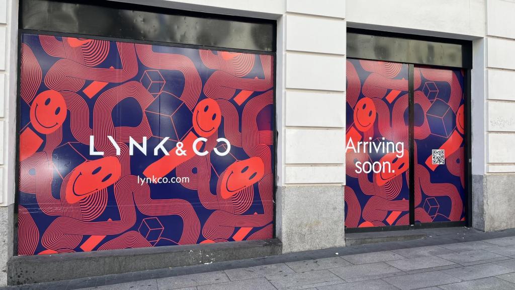 Futuro espacio de Lynk &  Co que se abrirá a final de año en la Gran Vía de Madrid.