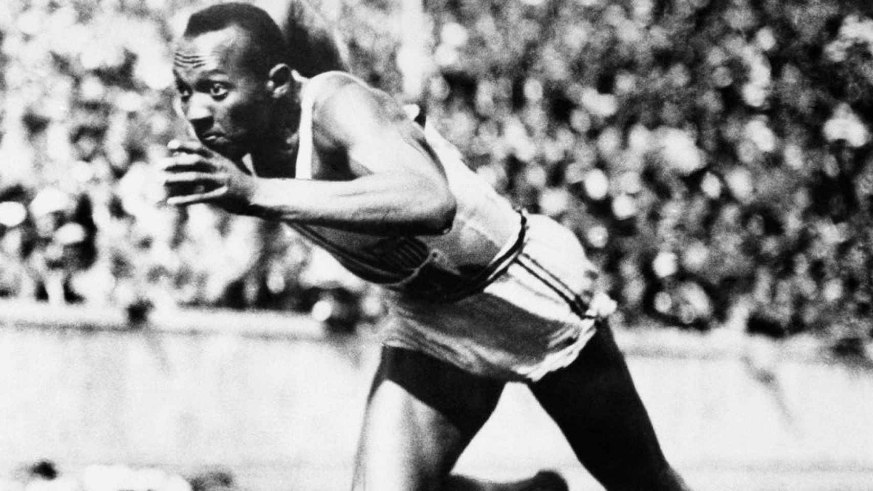 Jesse Owens en 'Olympia' de  Leni Riefenstahl.