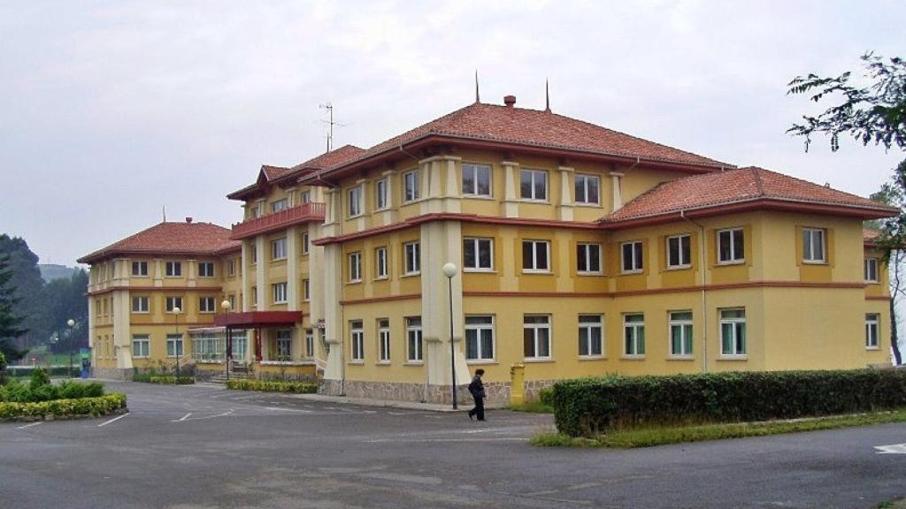 La Residencia Jacobo Campuzano, ya demolida (cedida).