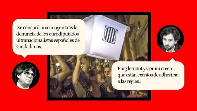 Los 'e-mails' de la bronca entre Cs y Puigdemont por la retirada de la foto de una urna del 1-O