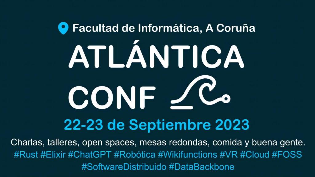 La AtlánticaConf vuelve a A Coruña en una nueva cita con la comunidad tecnológica gallega