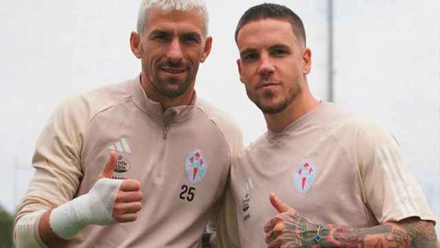 Vicente Guaita y Mihailo Ristic, las últimas incorporaciones del Celta.