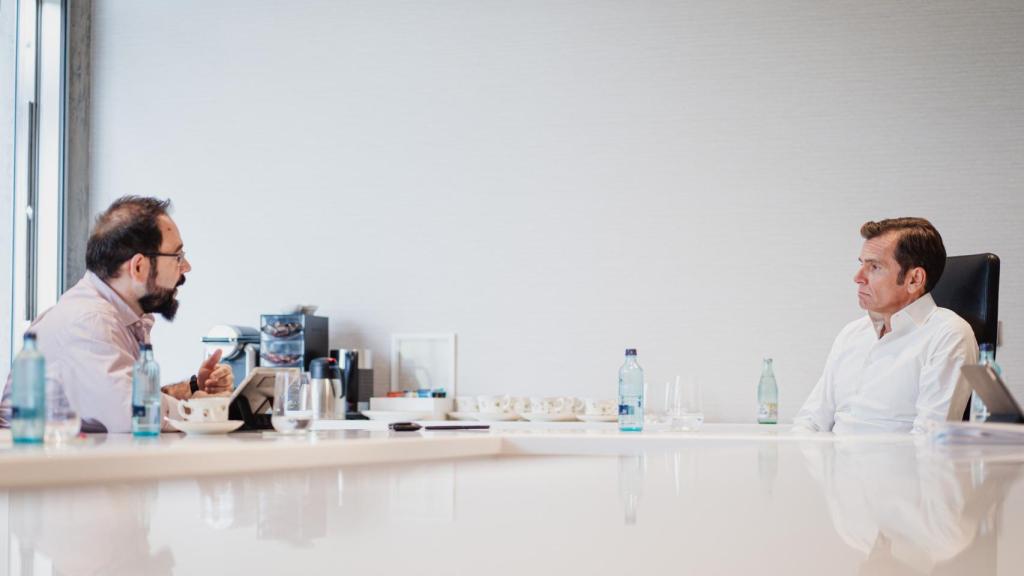 Iñaki Peralda, durante la entrevista concedida a EL ESPAÑOL-Invertia.