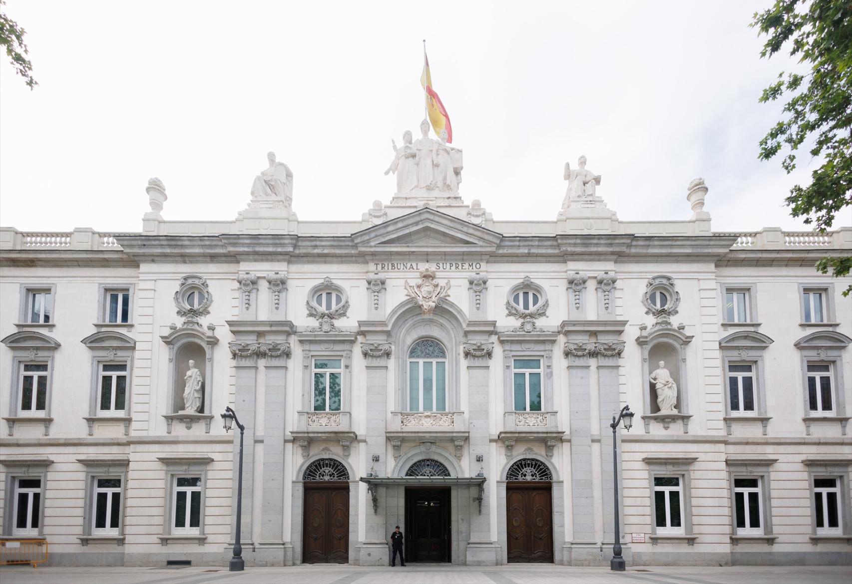 Fachada del Tribunal Supremo