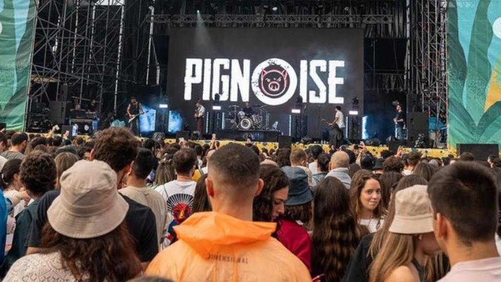 Actuación de Pignoise en el Recorda Fest