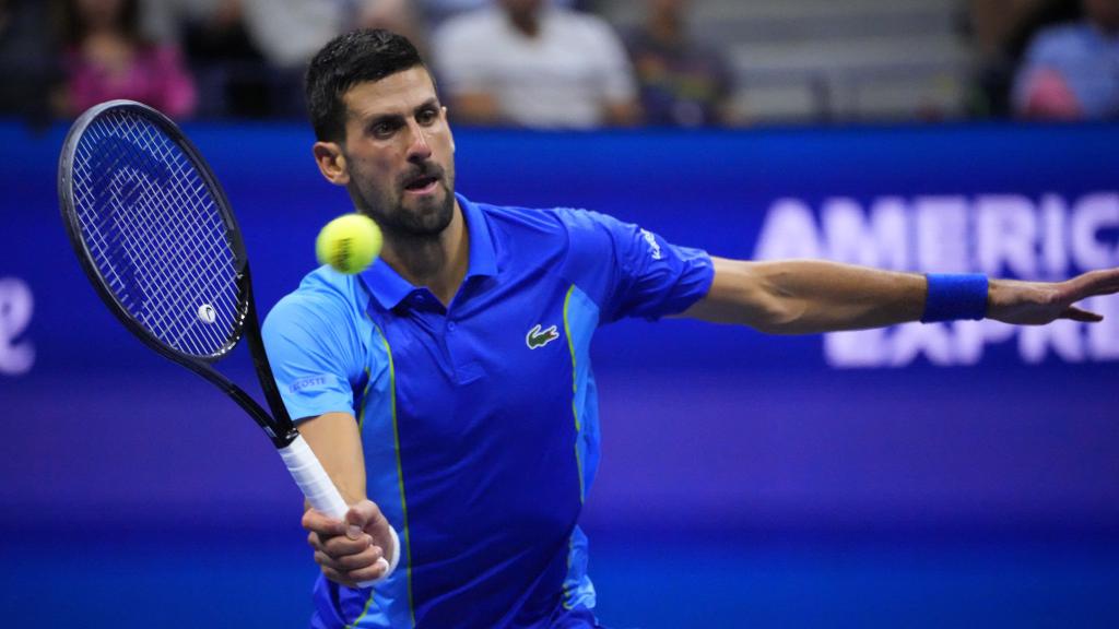 Djokovic durante la final del US Open