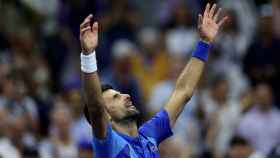 Djokovic celebra el título del US Open