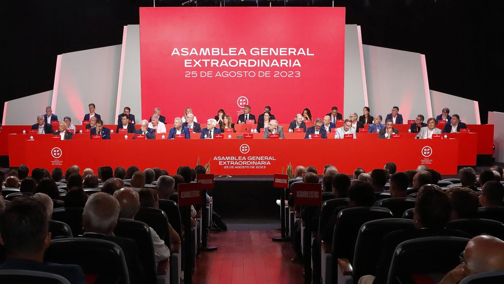 Asamblea General Extraordinaria de la RFEF en 2023