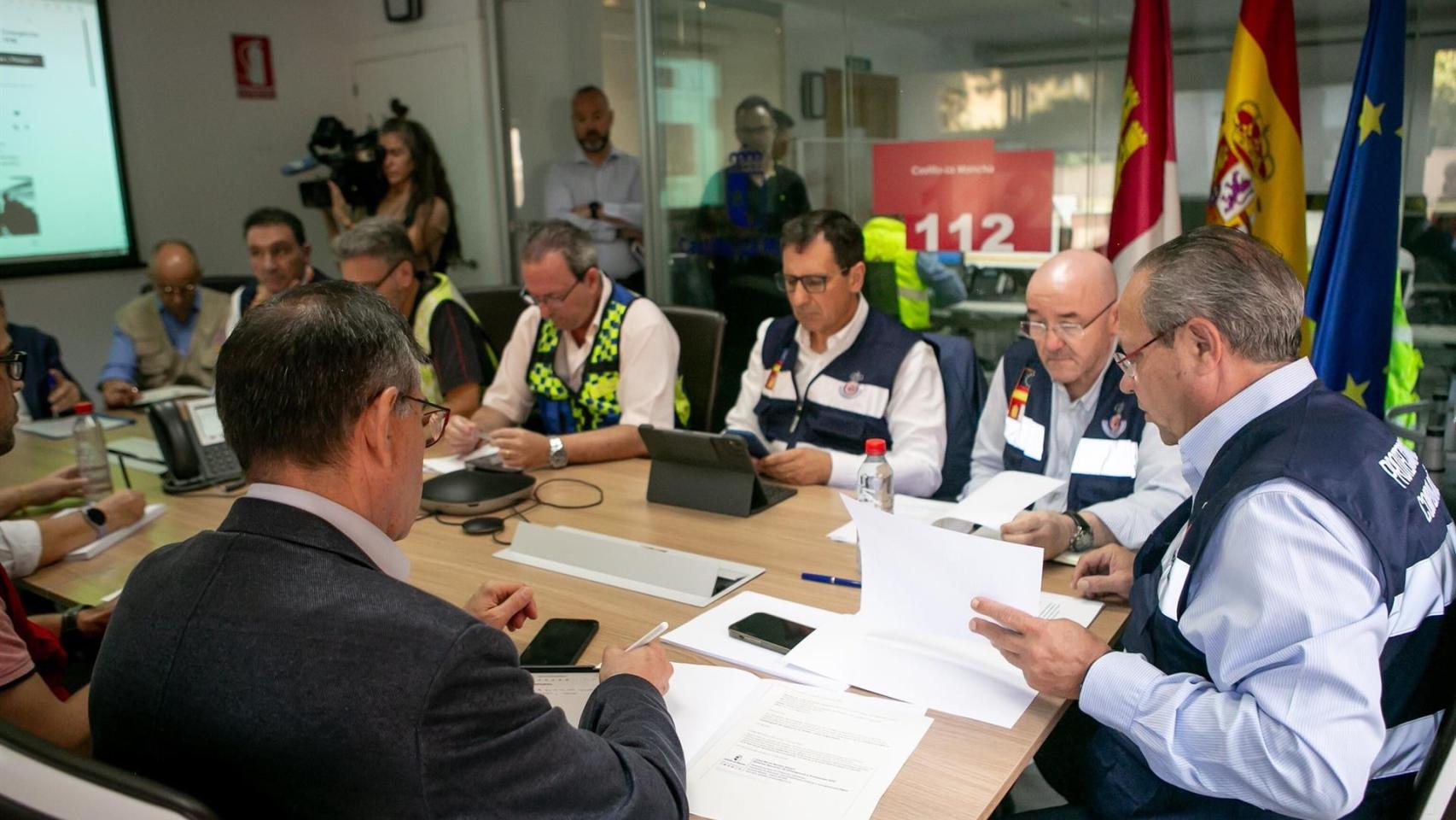 El consejero Juan Alfonso Ruiz Molina, este lunes en la reunión del Comité Asesor del Meteocam