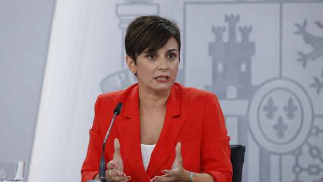 La ministra de Política Territorial y portavoz del Gobierno en funciones, Isabel Rodríguez, este martes.