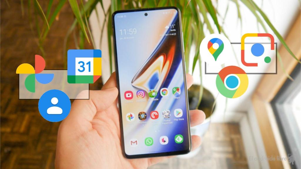 Algunas de las apps de Google que uso