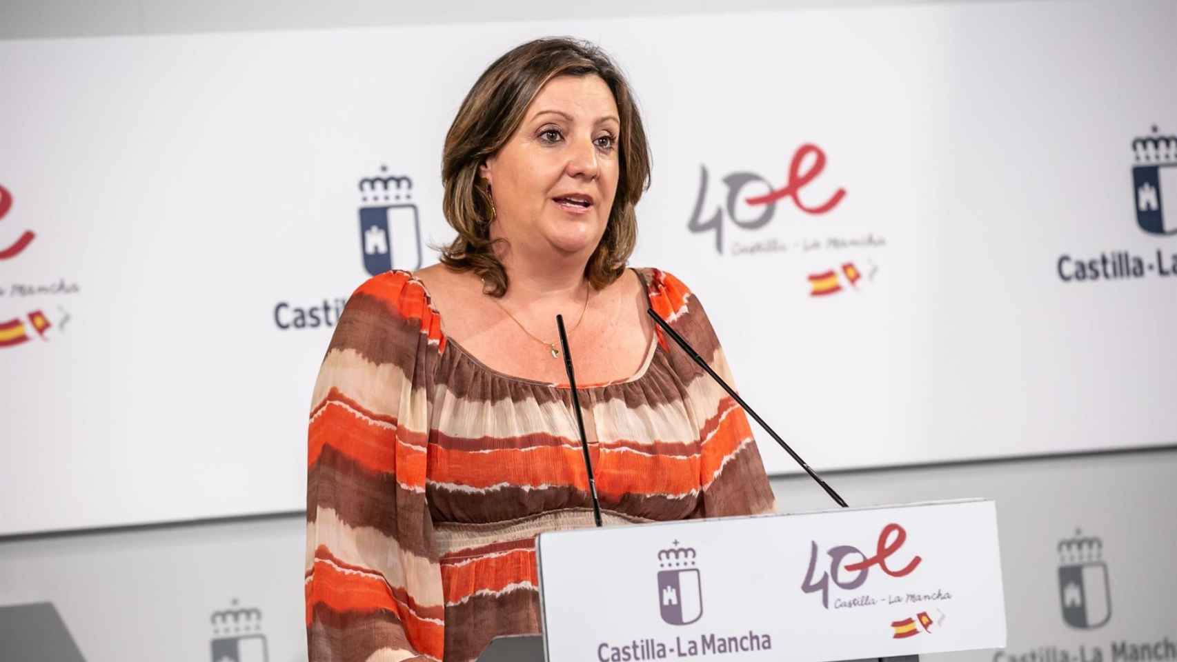 Patricia Franco, consejera de Economía, Empresas y Empleo. Foto: JCCM.