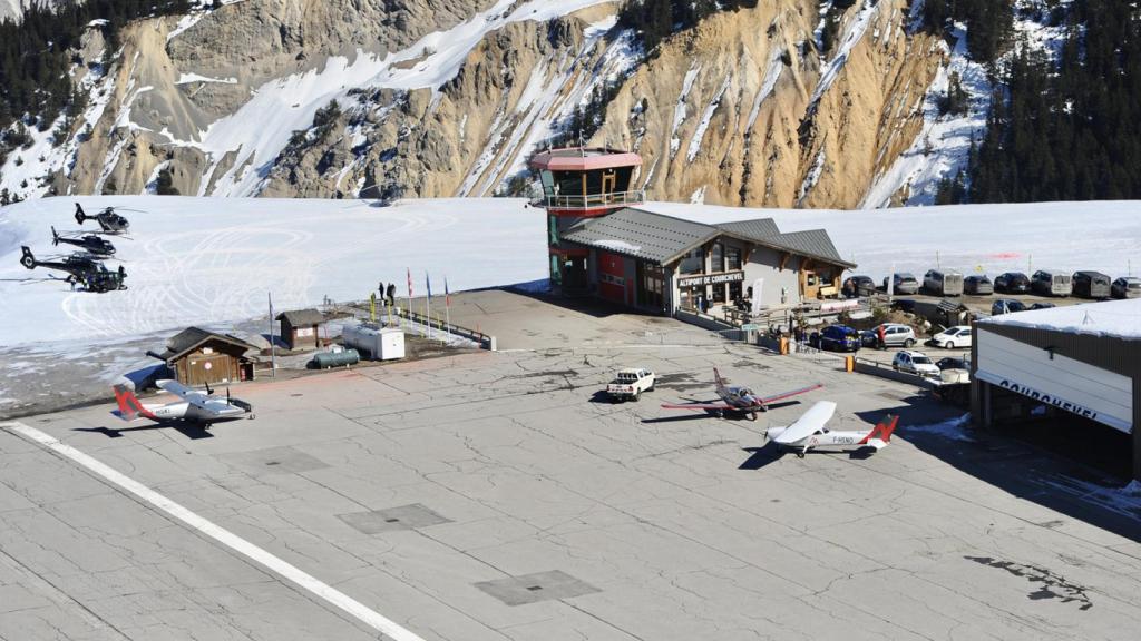 Courchevel en los Alpes franceses