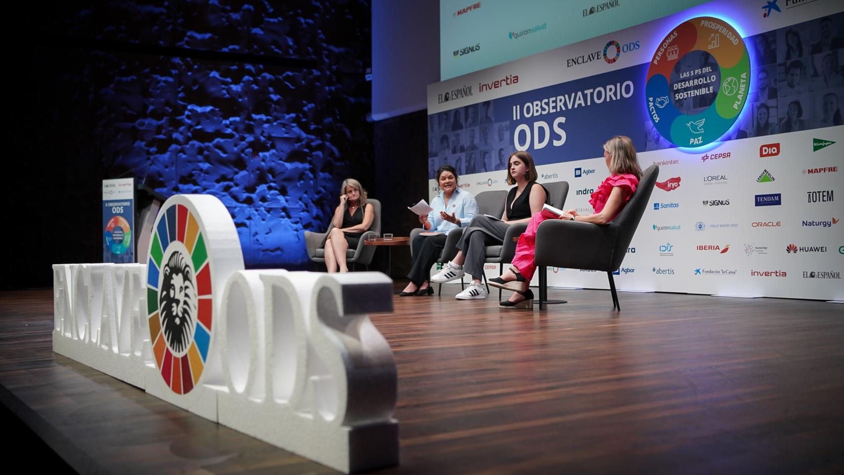 Imagen de la mesa redonda 'El acceso a la vivienda en España: ¿ha cambiado en una generación?', en la segunda jornada del II Observatorio de los ODS.