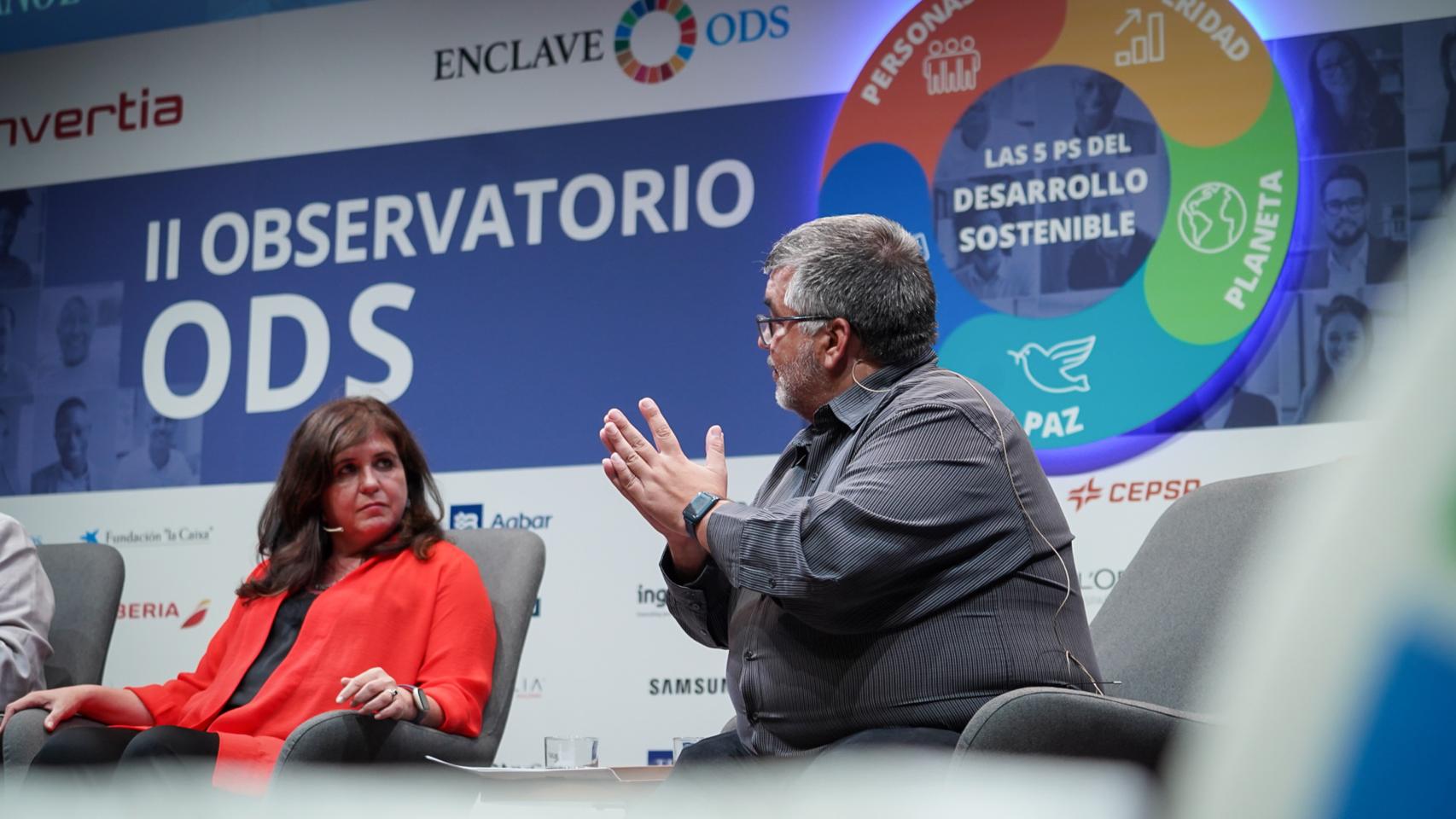 Guillermo Fouce, presidente de la Fundación Psicología Sin Fronteras, durante una de sus intervenciones.