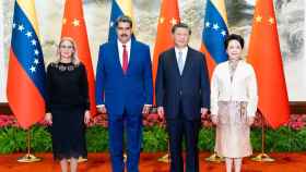 Nicolás Maduro con Xi Jinping durante una visita oficial a China.