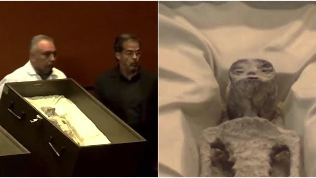 Los cadáveres extraterrestres no humanos hallados en Perú y expuestos en México