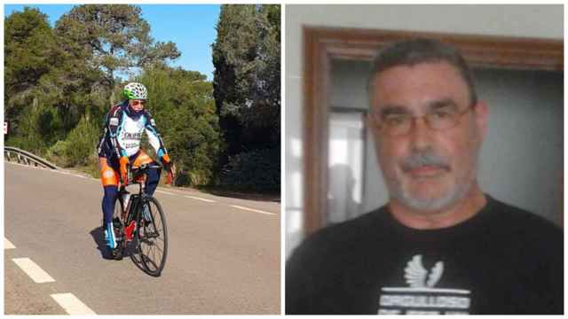 Pedro, uno de los ciclistas fallecidos en Valencia.
