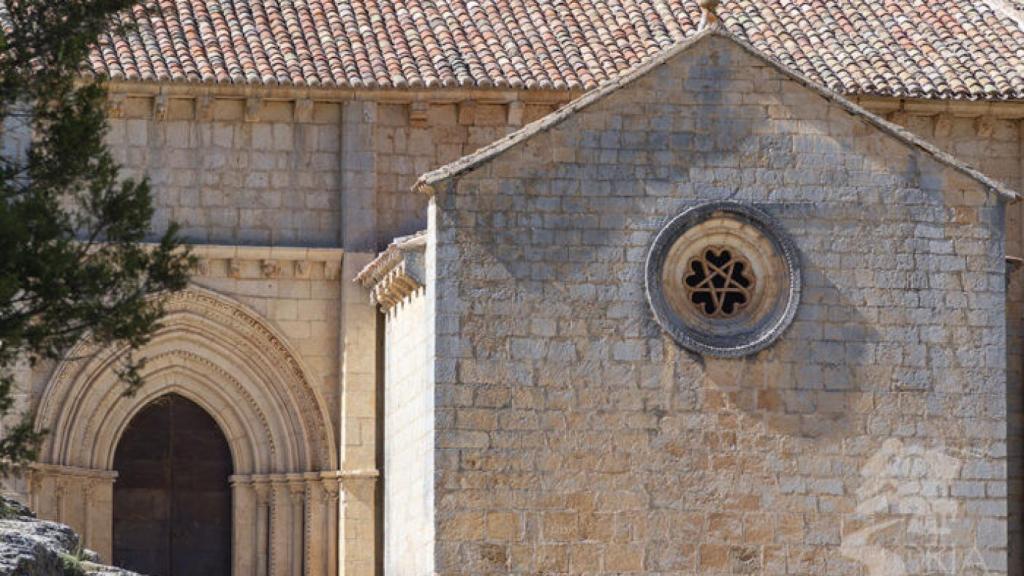 Imagen de la Ermita de San Bartolomé en el Cañón del Río Lobos.