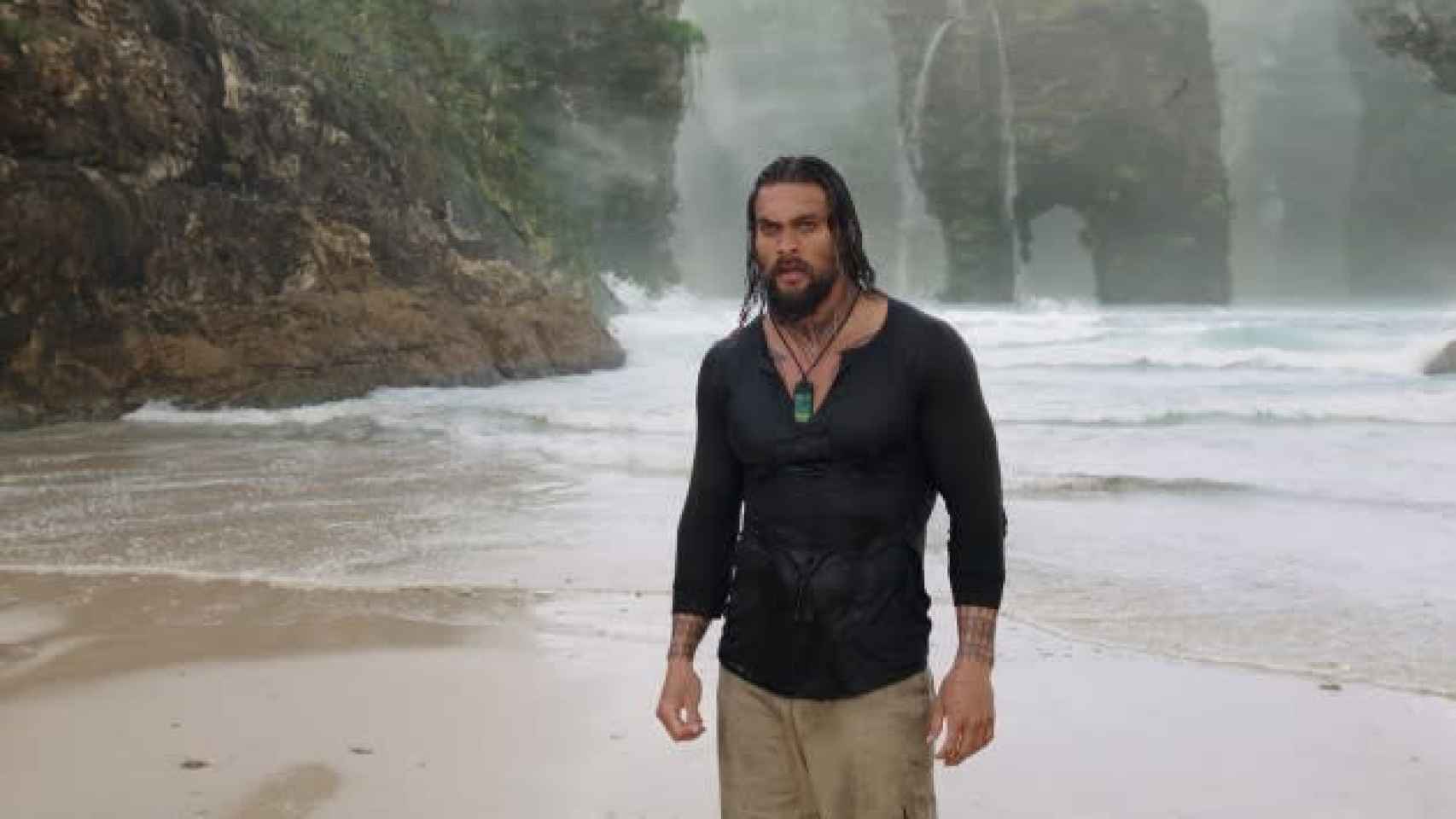 Jason Momoa en las primeras imágenes de 'Aquaman and the Lost Kingdom'.