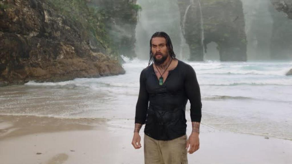 Jason Momoa en las primeras imágenes de 'Aquaman and the Lost Kingdom'.