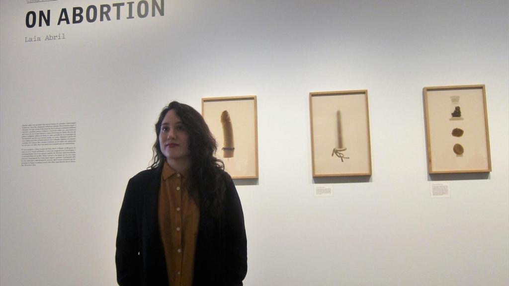 La artista visual Laia Abril en la Fundación Foto Colectània en 2019. Foto: Archivo/Europa Press