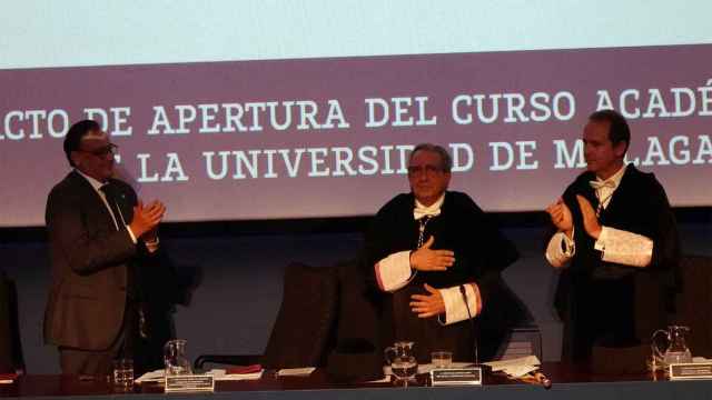 Acto de inauguración oficial del curso académico 2023-24 de la Universidad de Málaga.