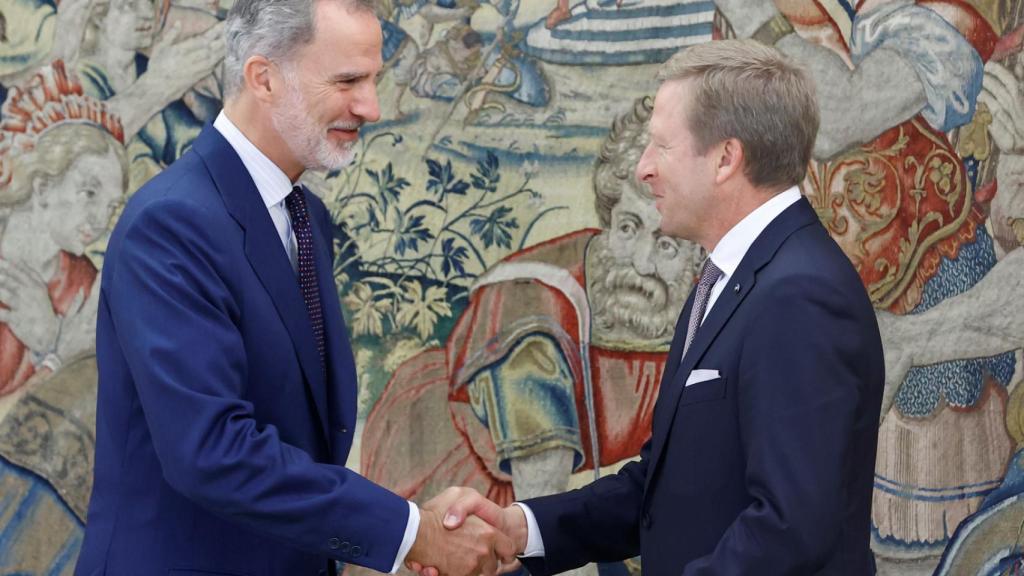 El rey Felipe recibió en audiciencia esta semana al CEO del Grupo BMW, Oliver Zipse.