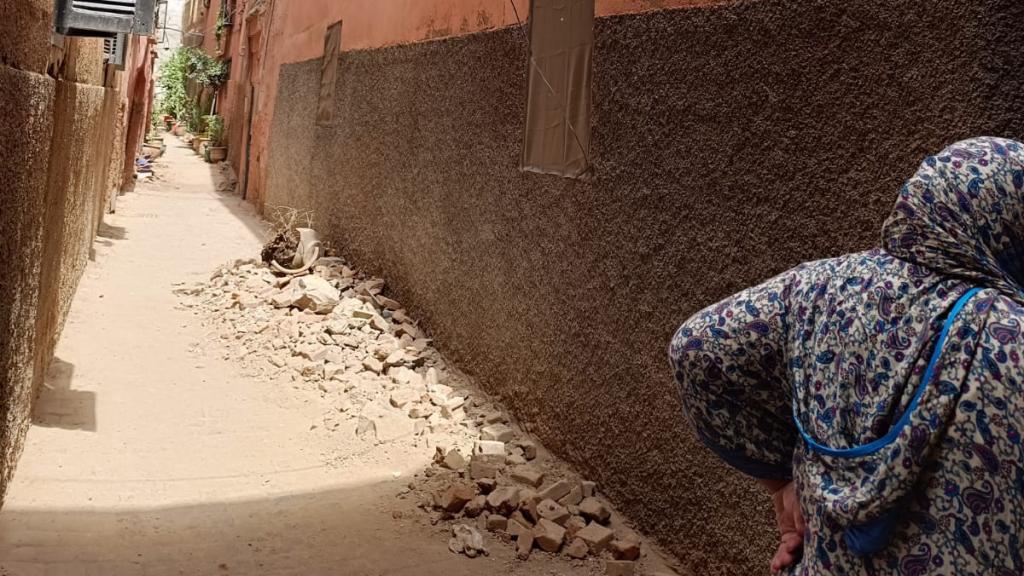 Imagen de una casa de Marrakech. EE.