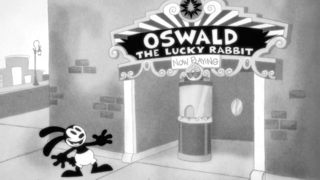Oswald, el conejo de la suerte y predecesor de Mickey Mouse.