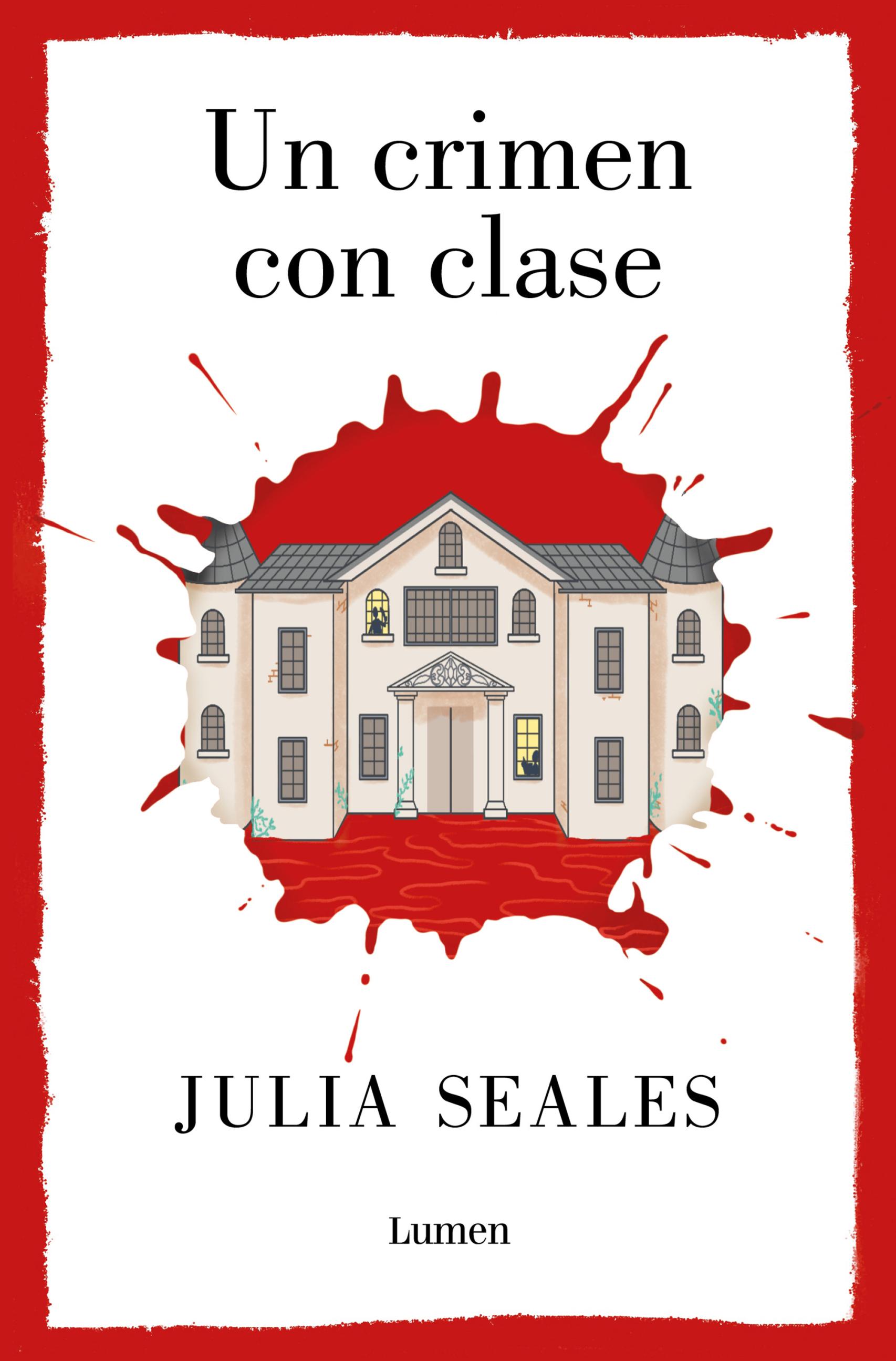 Portada del libro 'Un crimen con clase', de Julia Seales.