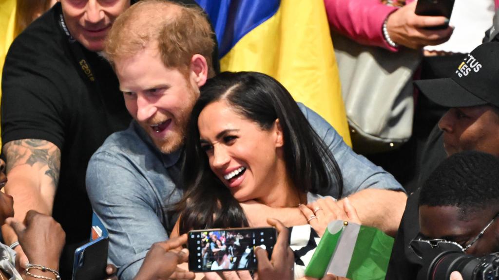 Harry y Meghan en los Juegos Invictus.