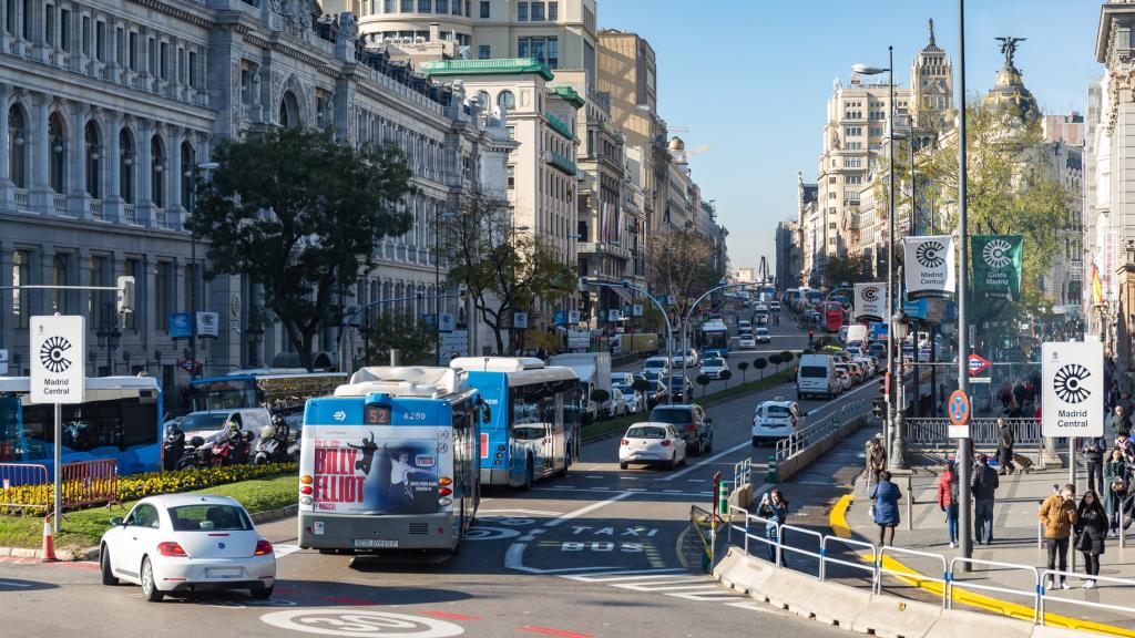 Zonas de Bajas Emisiones de Madrid.