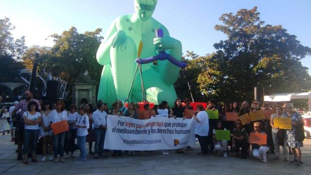 La Estatua de la injusticia en la Alameda de Santiago