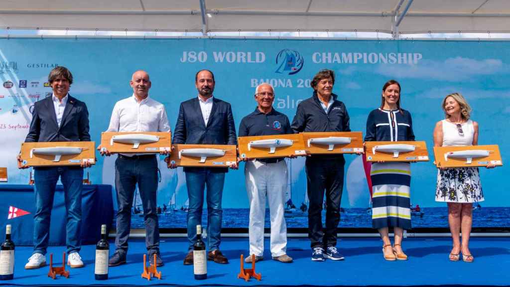 Presentación oficial del Mundial J80 Baiona 2023.