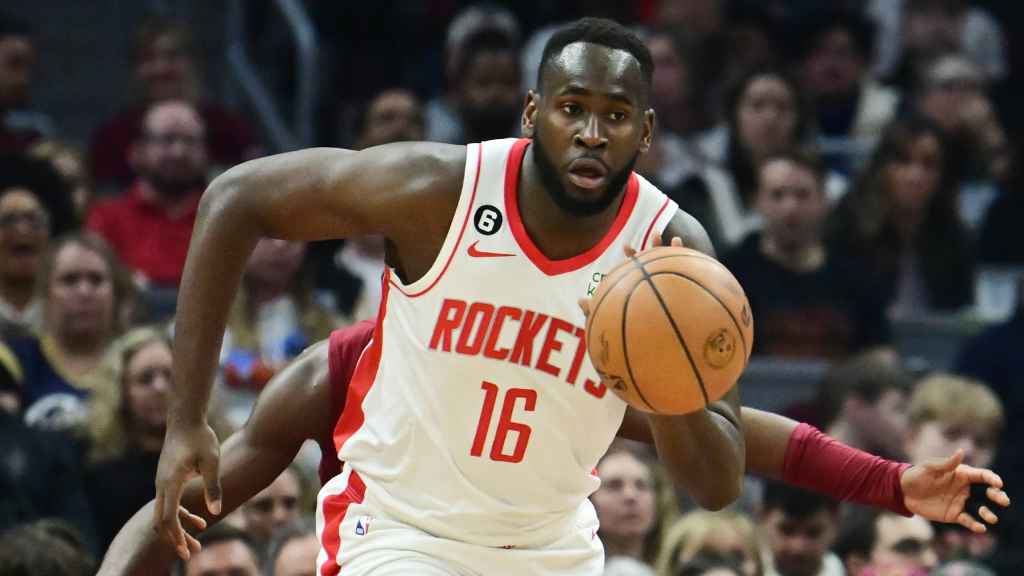 Usman Garuba, con los Houston Rockets