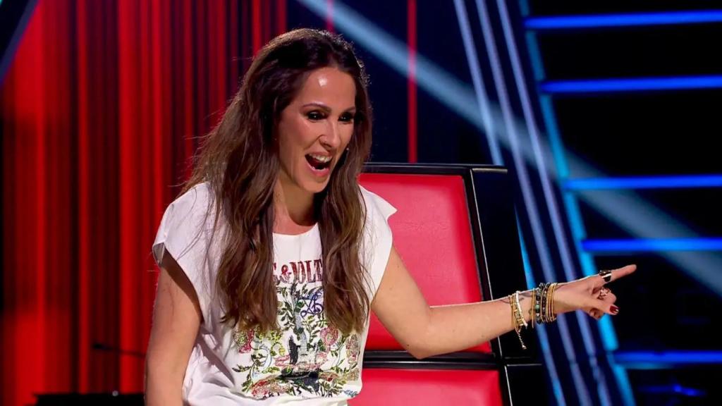 Malú en 'La Voz'.