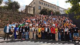 Bienvenida de los estudiantes internacionales.