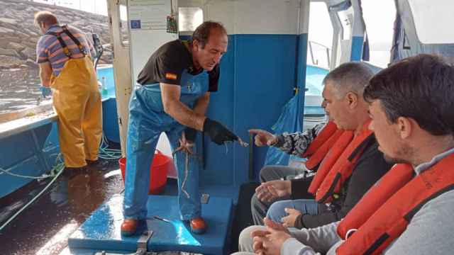 Actividad realizada en el marco del programa Avante en la ría de Vigo.