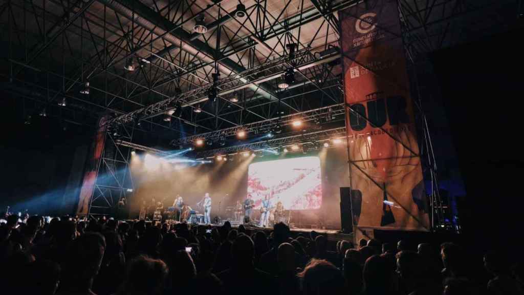 Concierto de Belle&Sebastian en el Our Fest en 2022.