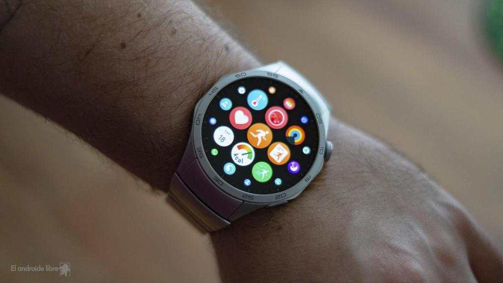 Vista de apps en el Huawei Watch GT 4